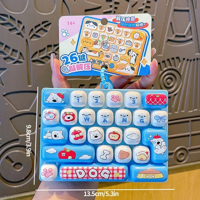 26-Grid Anti-Stress Keyboard K - Party Favor Bag 评论和价格
