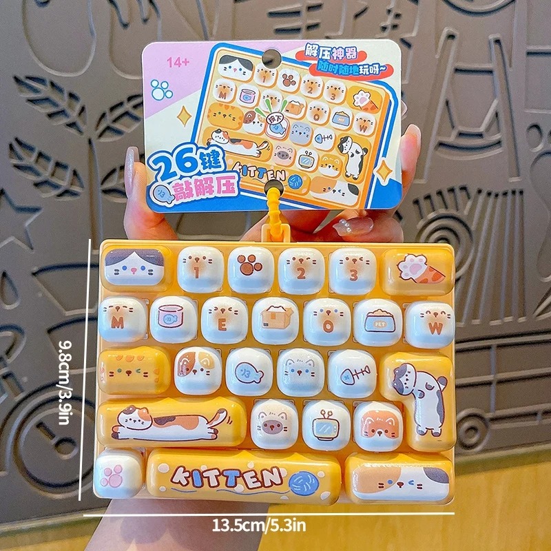 26-Grid Anti-Stress Keyboard K - Party Favor Bag 评论和价格