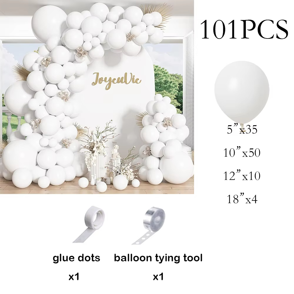 Wedding Theme Balloons Garland - Balloon Arch Kit 评论和价格
