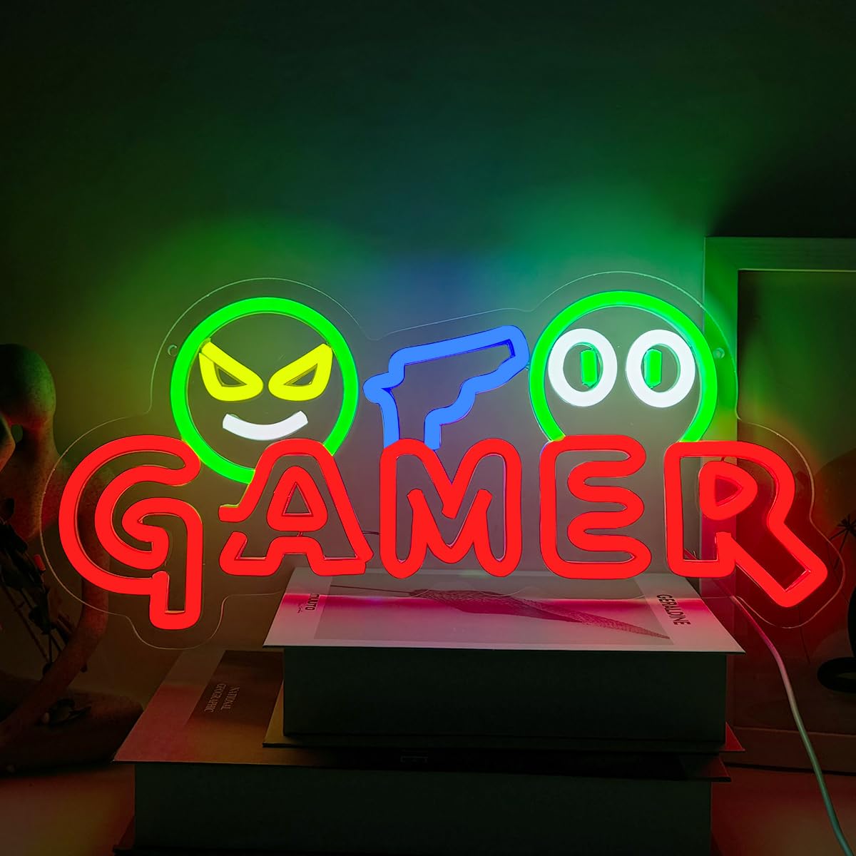 Gamer Neon Sign LED Wall Light - Neon Sign Party 评论和价格