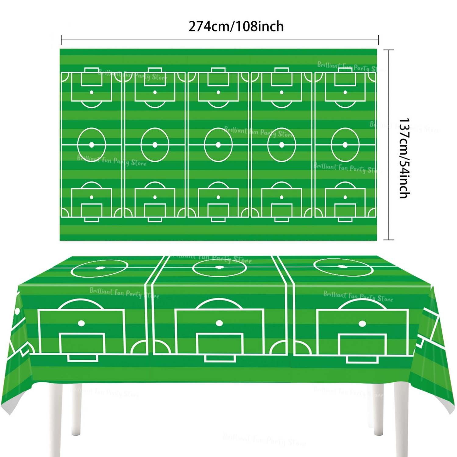 Soccer Basketball Theme Tablec - Table Cloth Disposable 评论和价格