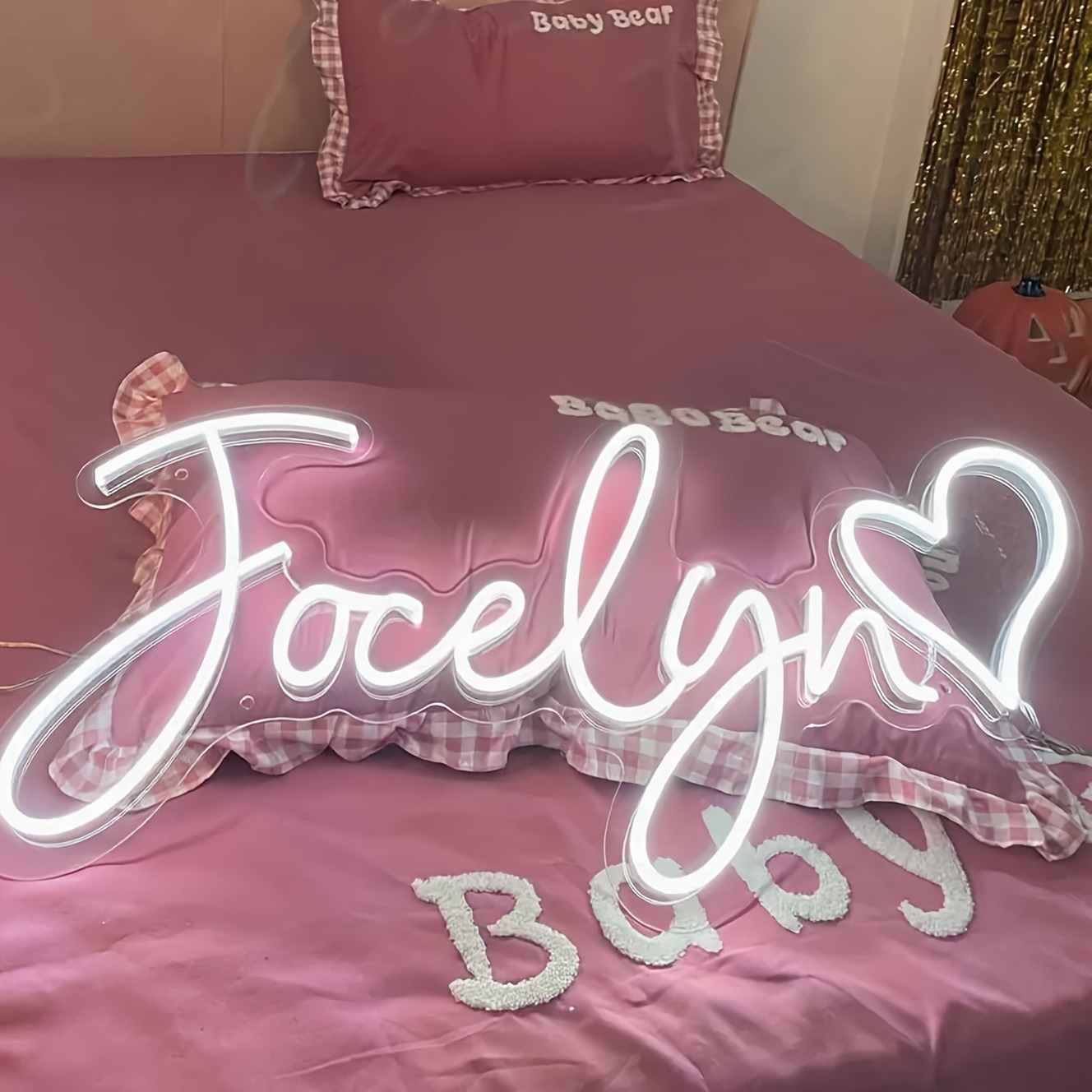Custom LED Personalized Neon S - Neon Sign Party 评论和价格