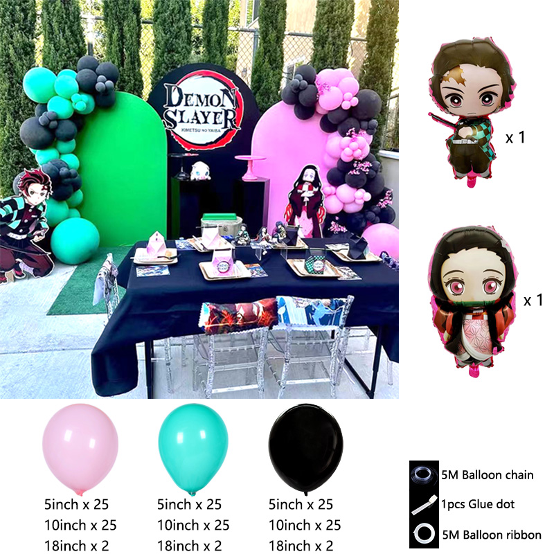 Demon Slayer Anime Balloon Arc - Balloon Arch Kit 评论和价格