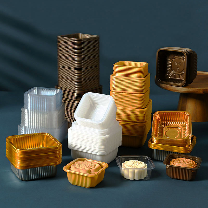 100pcs Mooncake Plastic Tray P - Event Party Box 评论和价格