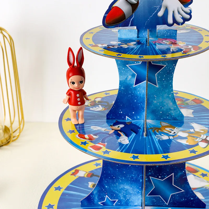 Anime Sonic Birthday Party Cak - Supply Event 评论和价格